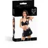 Комплект Glossy Heidi из материала Wetlook чёрный фото 6