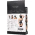 Боди с прозрачной сеткой Glossy Marcia из материала Wetlook чёрное фото 4
