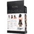 Платье с металлическими цепочками и открытой грудью Glossy Trisha из материала Wetlook чёрное фото 4