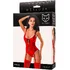 Боди с корсетной шнуровкой Glossy Doja из материала Wetlook красное фото 7