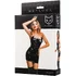 Платье с кошачьими ушками Glossy Mirabell из материала Wetlook чёрное фото 4