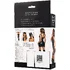 Платье с прозрачной сеточкой Glossy Rimma из материала Wetlook чёрное фото 5
