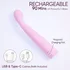 Вибратор со стимуляцией зоны G Selove TouchBend Se100 розовый фото 5