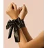 Сатиновая повязка YESforLOV Black Satin Blindfold фото 3