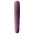 Двухсторонний вакуумный вибростимулятор Satisfyer Dual Kiss винный фото 3
