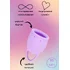 Менструальная чаша Lola Natural Wellness Orchid 15 мл нежно-сиреневая фото 3