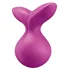 Мини-вибратор с круглым кончиком Satisfyer Viva la Vulva 3 пурпурный фото 2