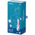 Анальный расширяемый вибратор Satisfyer Air Pump Booty 5 с приложением розовый фото 5