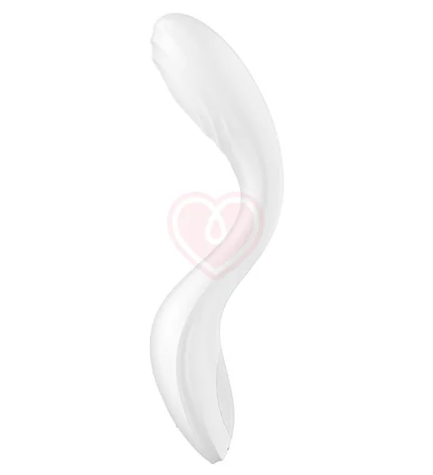 Вибратор Satisfyer Rrrolling Pleasure с движущимся шариком белый фото 2