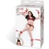 Набор для фиксации на кровати Lux Fetish Bed Spreader красный фото 7