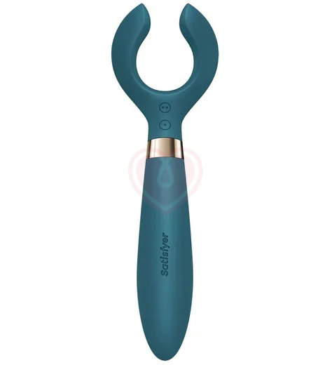 Вибратор для пар Satisfyer Endless Fun Battery Series бирюзовый фото 2