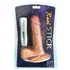 Вибратор реалистичный RealStick Nude 14 см телесный фото 2
