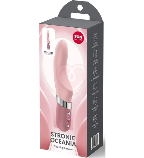 Пульсатор со стимуляцией зоны G Fun Factory Stronic Oceania розовый фото 7