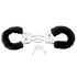 Наручники с мехом Pipedream Beginners Cuffs чёрные фото 3