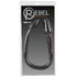 Двойной анальный стимулятор Rebel Double Plug чёрный фото 5
