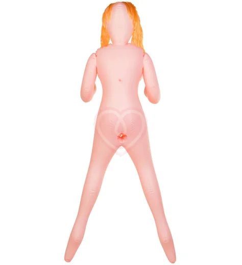 Надувная секс-кукла с тремя отверстиями Dolls-X by Toyfa Olivia рыжая фото 5