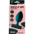 Анальная вибропробка со смещенным центром тяжести Spice it up New Edition Perfection зеленая фото 3