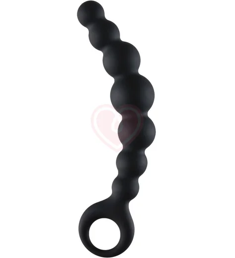 Анальные шарики Lola Games Flexible Wand чёрные фото 1