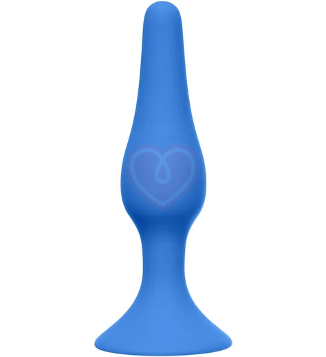 Анальная пробка Lola Games Slim Anal Plug Small синяя фото 1