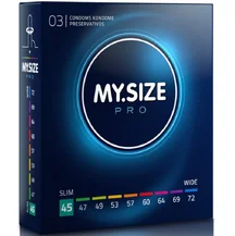 Уменьшенные презервативы MY.SIZE №45 3 шт