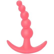Анальные шарики Lola Games First Time Bubbles Anal Plug розовые