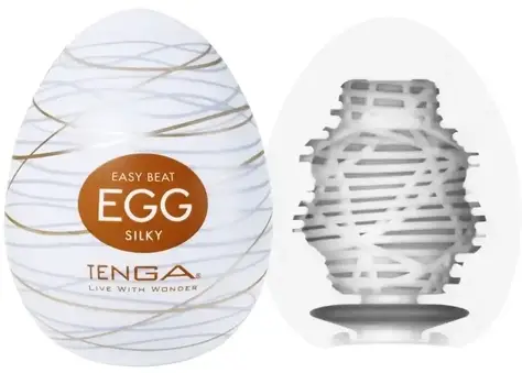 Мастурбатор яйцо Tenga Egg Silky New фото 7