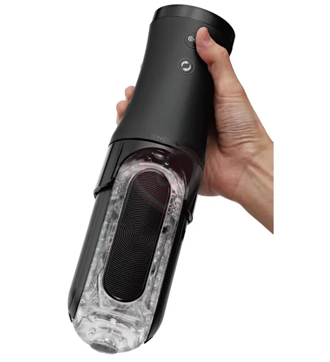 Мастурбатор с вибрацией и вращением Tenga Flip Zero Electronic Vibrotation Black фото 4