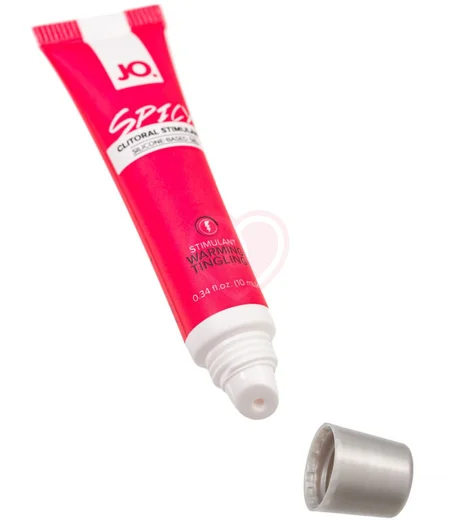 Разогревающий гель для клитора JO Clitoral Gel Spicy сильного действия 10 мл фото 2