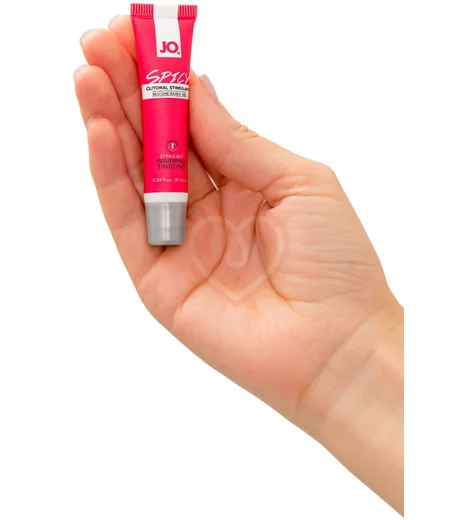 Разогревающий гель для клитора JO Clitoral Gel Spicy сильного действия 10 мл фото 3