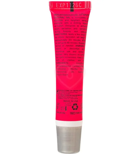 Разогревающий гель для клитора JO Clitoral Gel Spicy сильного действия 10 мл фото 4