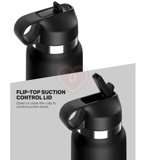 Мастурбатор в бутылке Fap Flask черный фото 2