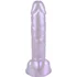 Перламутровый фаллоимитатор с мошонкой Lola Games Keshi Pearl фиолетовый фото 2