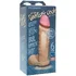 Реалистичный фаллоимитатор с присоской и Vac-U-Lock Ultra Realistic Cock 16 см телесный фото 2