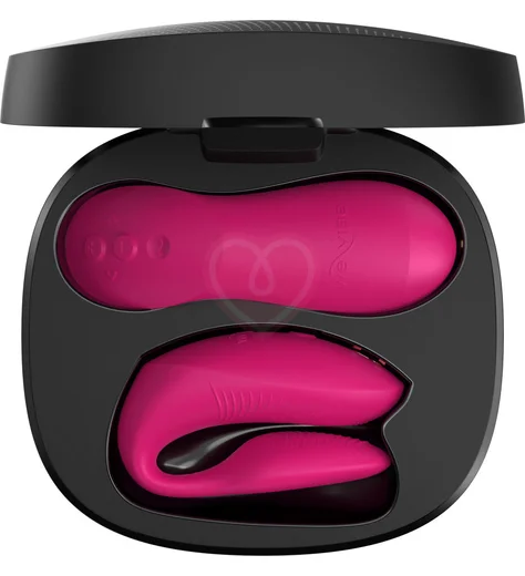 Вибратор для пар We-Vibe Chorus Pro с сенсорным пультом розовый фото 25