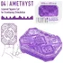 Мини мастурбатор Tenga Uni Amethyst фиолетовый фото 2
