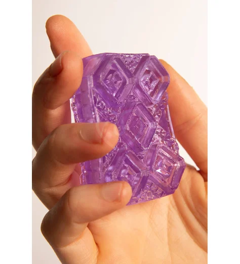 Мини мастурбатор Tenga Uni Amethyst фиолетовый фото 4