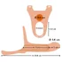 Полый фаллоимитатор на ремешках Strap-on Silicone Sleeve фото 5