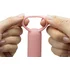 Эрекционное кольцо с клиторальной стимуляцией Iroha SVR Coral Pink розовое фото 3