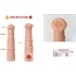 Насадка с крупной головкой с отверстием для мошонки Kokos Cock Sleeve CS011-M фото 4