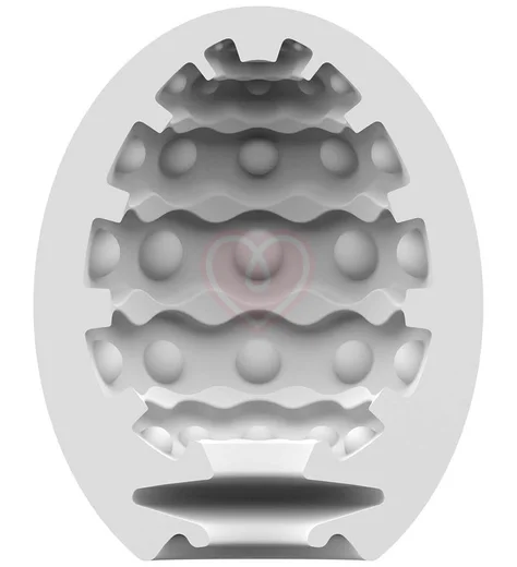 Мини-мастурбатор Satisfyer Masturbator Egg Bubble фото 3