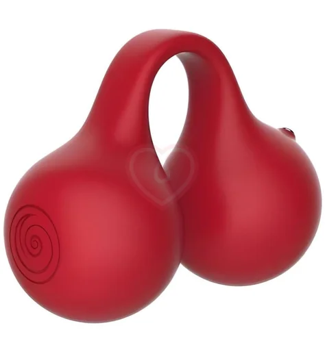 Вибратор для клитора Svibe Twinn Cherry Svsnlt-Ch вишнёвый фото 1