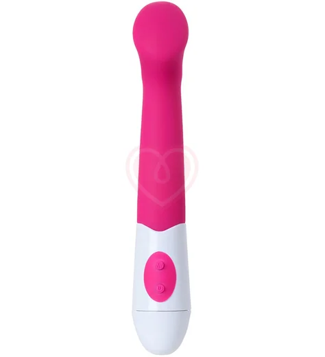 Вибратор с плоской головкой для зоны G A-Toys by Toyfa Ida розовый фото 2