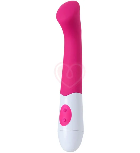 Вибратор с плоской головкой для зоны G A-Toys by Toyfa Ida розовый фото 3