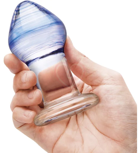 Набор стеклянных анальных пробок Glas Pleasure Droplets фото 2