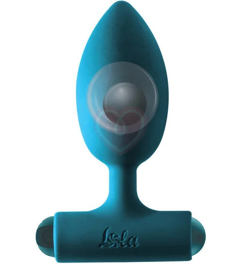 Анальная вибропробка со смещенным центром тяжести Spice it Up Perfection 2.0 зелёная фото 2