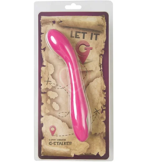 Вибратор со стимуляцией зоны G Let it G G-Stalker розовый фото 6