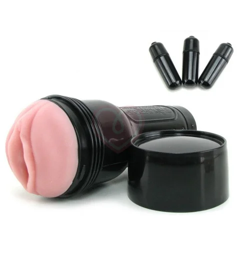 Мастурбатор вагина с вибрацией Fleshlight Vibro Pink Lady с рельефом Touch фото 8
