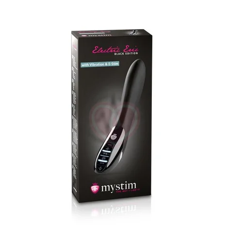 Вибратор с электростимуляцией Mystim Electric Eric Black Edition фото 6