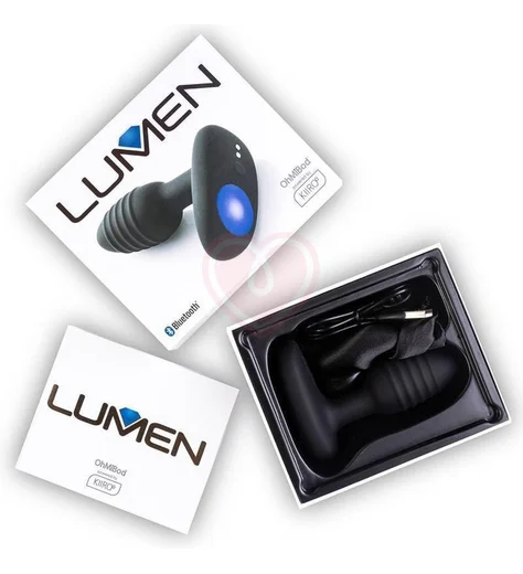 Анальная пробка OhMiBod Kiiroo Lumen с подсветкой и управлением от приложения фото 5