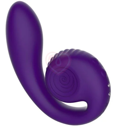 Раскручивающийся вибратор Svibe Gizi фиолетовый фото 7